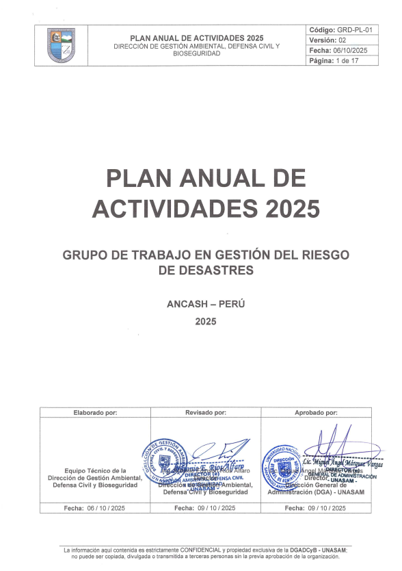 Imagen sobre el plan